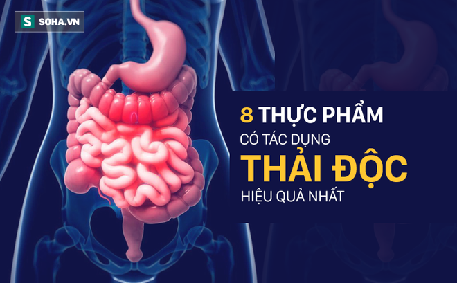 8 loại thực phẩm có tác dụng thải độc tốt nhất