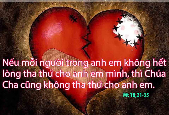 Tha thứ bắt chước Thiên Chúa Cha