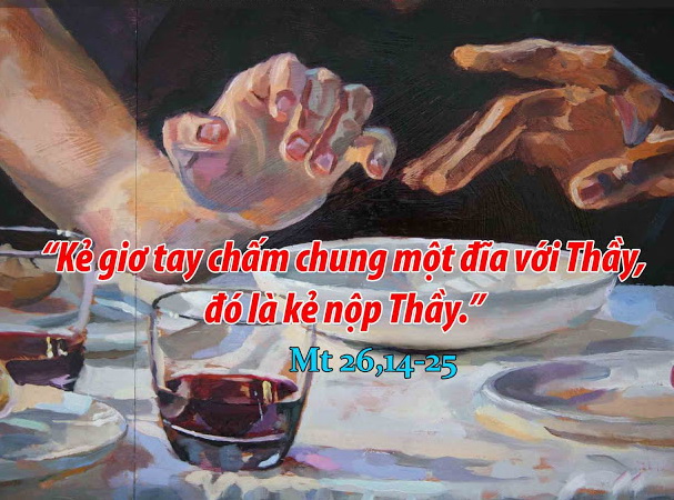 Suy niệm 28/03/2018 – Thứ Tư tuần thánh. – Dung mạo kẻ phản bội.