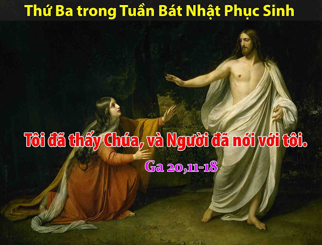 Suy niệm 03/04/2018 – Thứ ba tuần BÁT NHẬT PHỤC SINH. – Niềm tin Phục Sinh