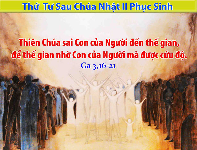 Suy niệm 11/04/2018 – Thứ Tư tuần 2 Phục Sinh. – Đi rao giảng Tin Mừng.