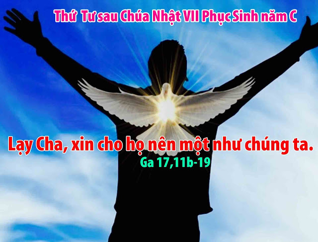 Suy niệm 16/05/2018 – Thứ Tư tuần 7 Phục Sinh: Xin Cha gìn giữ họ.