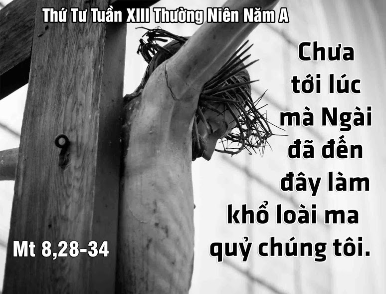 Suy niệm  04/07/2018 – Thứ tư tuần 13 thường niên: Chúa chữa người bị qủy ám.