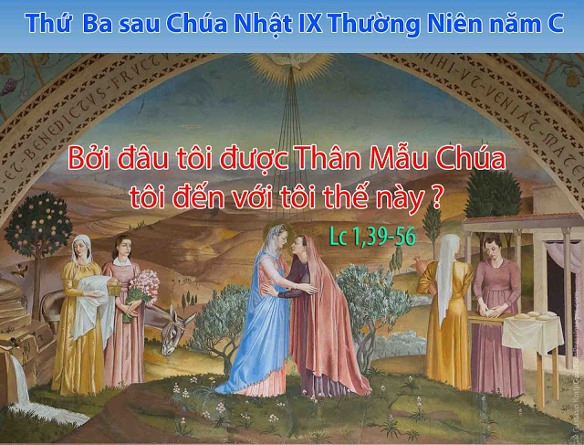 Suy niệm  31/05/2019 – Thứ Sáu tuần 6 Phục Sinh: Đức Maria thăm viếng bà Ê-li-sa-bét. Lễ kính. – Nhận ra dấu chỉ của Chúa.