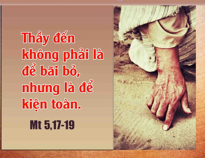 Thứ tư 12/06/2019 – Thứ Tư tuần 10 thường niên. – Kiện toàn lề luật.