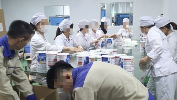 Công bố 12 loại sữa bột giả trong đường dây vừa bị triệt phá