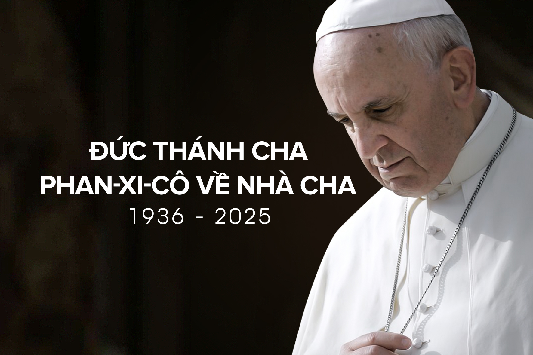 Những vấn đề sau khi Đức Thánh cha Phanxicô qua đời