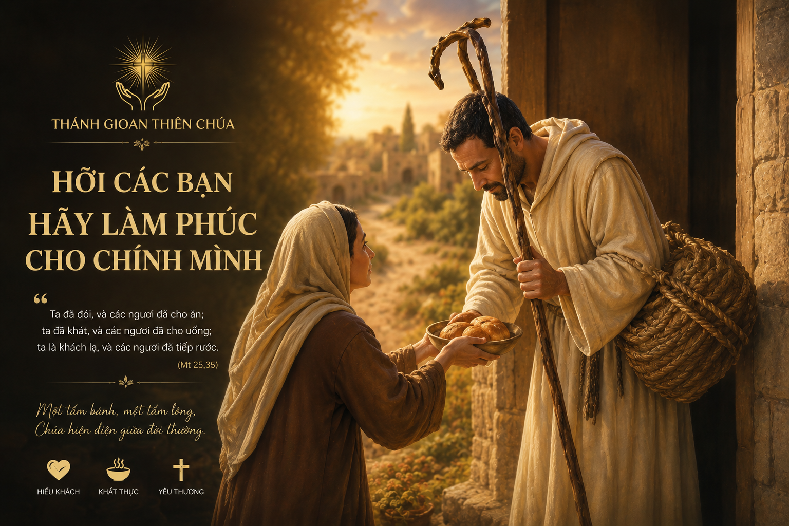 LÀM BÁC ÁI CHO NGƯỜI LÀ LÀM PHÚC CHO MÌNH