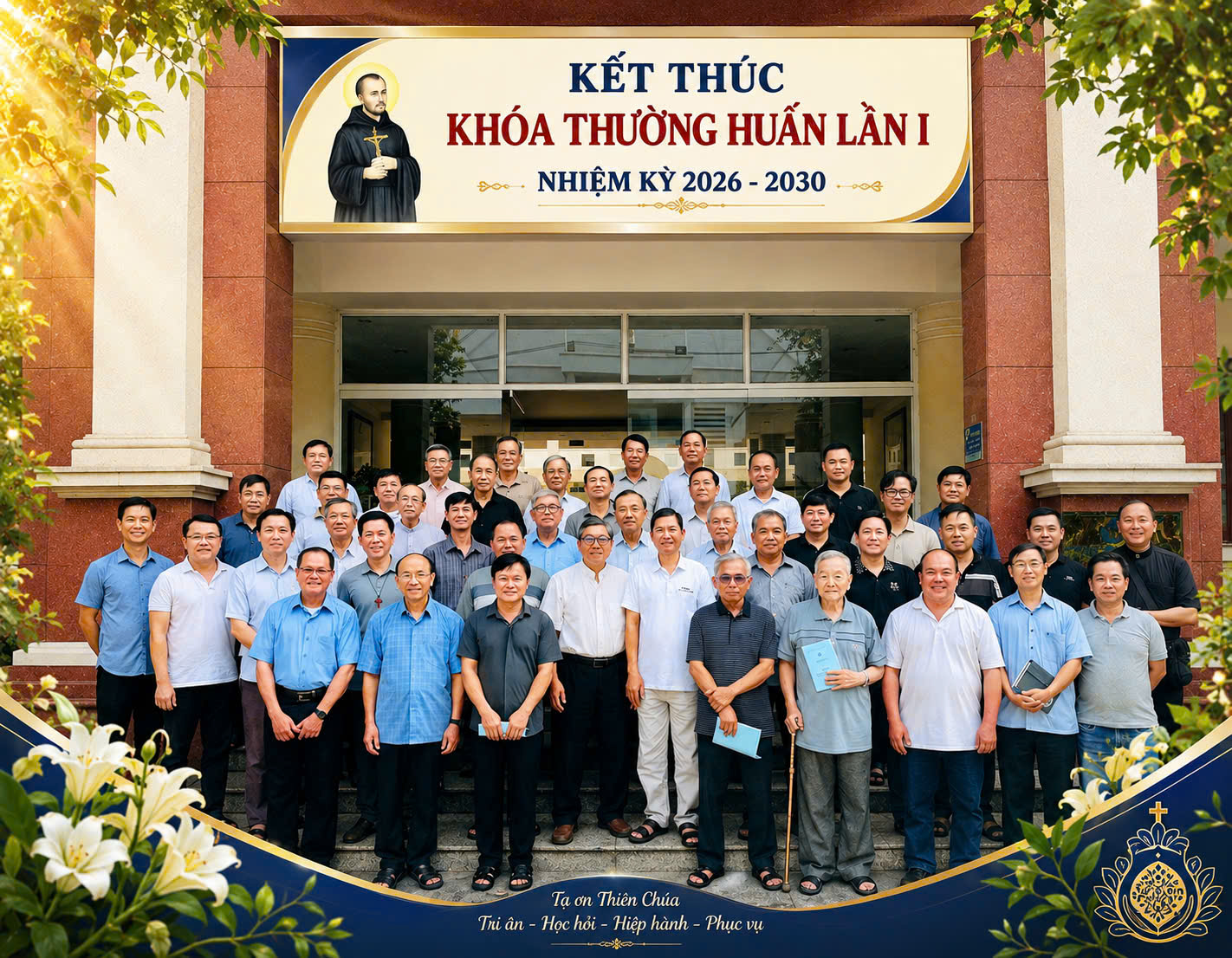 KẾT THÚC KHÓA THƯỜNG HUẤN LẦN I NHIỆM KỲ 