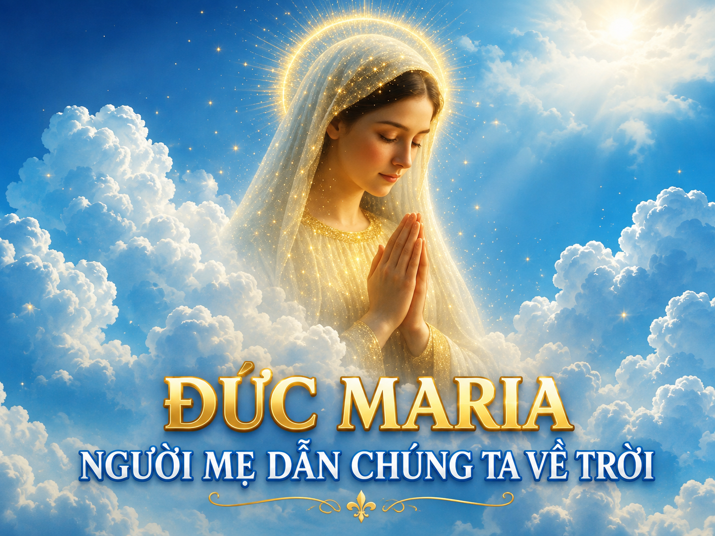 MẸ MARIA DẪN CHÚNG CON ĐƯỜNG VỀ TRỜI