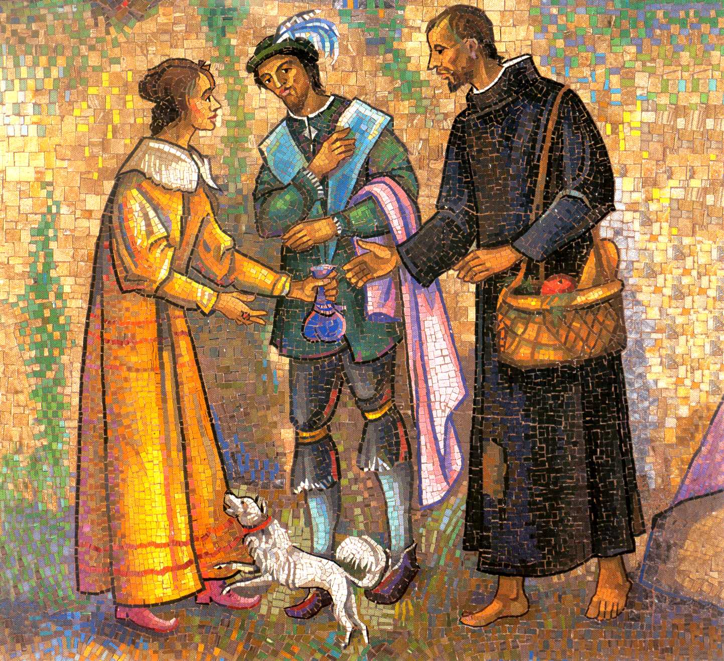 "Phúc cho những kẻ nghèo khó. Khốn cho các ngươi là kẻ giàu có".