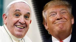 Tổng thống mới đắc cử của Hoa Kỳ Donald Trump và Đức giáo hoàng Phanxicô