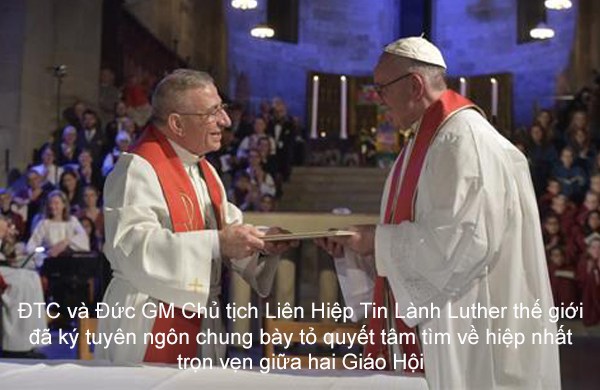 Người Công giáo và người Tin Lành Luther trên đường hiệp nhất