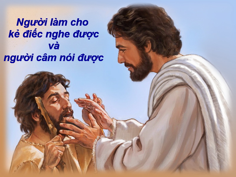 Ephata, nghĩa là "hãy mở ra",