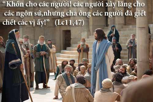 Các con hãy coi chừng và giữ mình cho khỏi men biệt phái